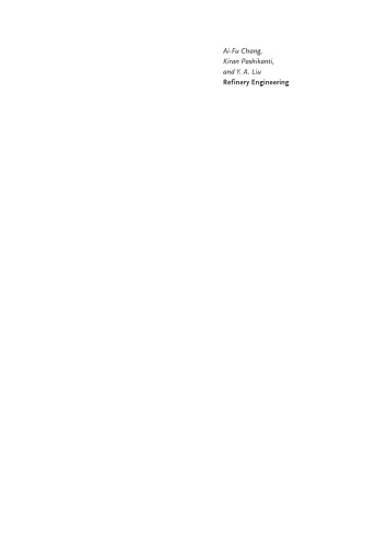 Refinery Engineering Integrated Process Modeling and Optimization