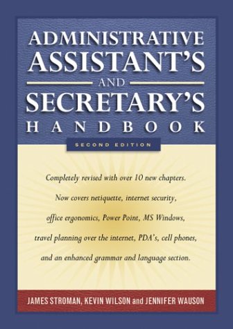 Administrative assistants & secretarys handbook