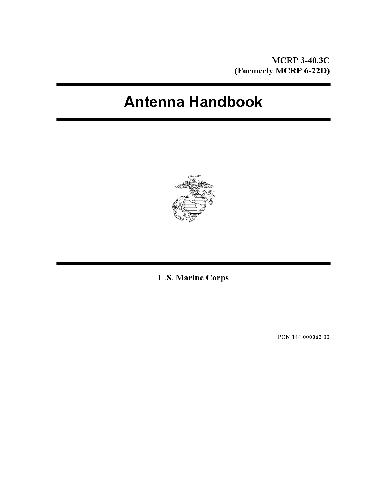 Antenna Handbook MCRP 3-40.3C