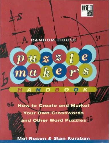 Puzzlemakers Handbook [crosswords, etc., ]