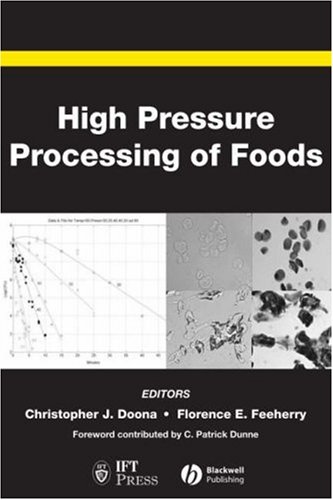 High Pressure Processing of Foods (Institute of Food Technologists Series)