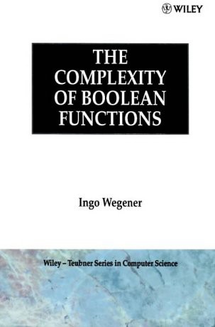 The Complexity of Boolean Functions 1987