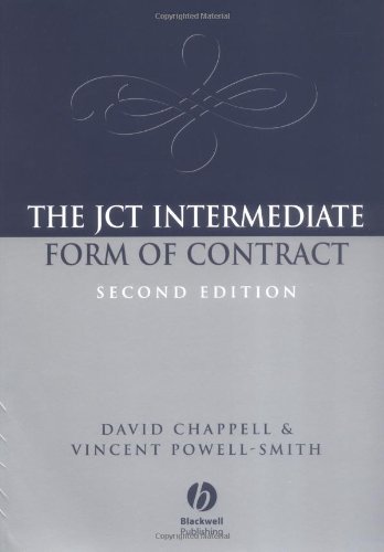 JCT Intermediate Form of Contract, Second Edition