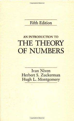An Introduction to the Theory of Numbers, 5th Edition