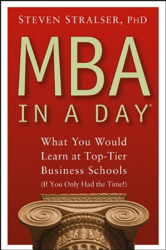 MBA In A Day: What You Would Learn At Top-Tier Business Schools