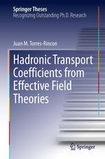 Hadronic Transport Coefficients from Effective Field Theories