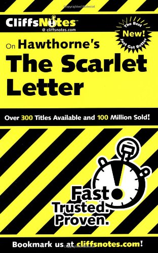 CliffsNotes on Hawthornes The scarlet letter