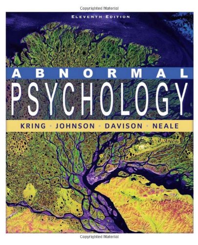 Abnormal Psychology , Eleventh Edition