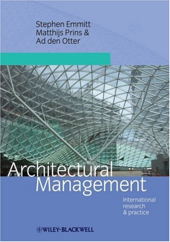 Architectural Management: International Research and Practice