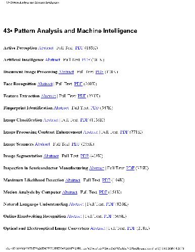 43.Pattern Analysis and Machine Intelligence