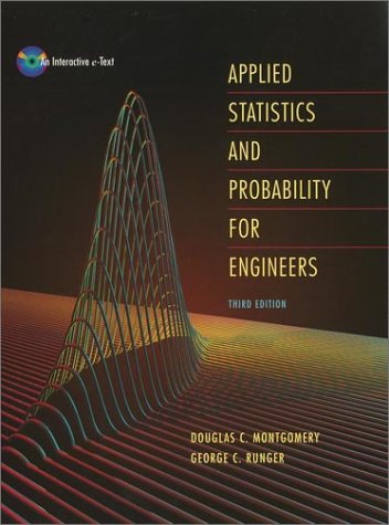 Applied Statistics And Probability For Engineers solution