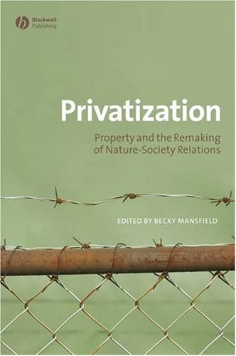 Privatization: Property and the Remaking of Nature-Society Relations