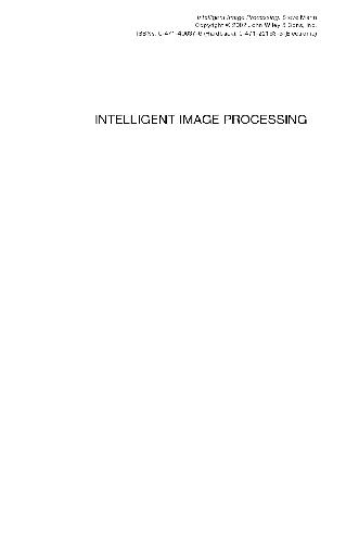 Intelligent Image Processing