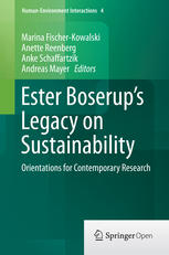 Ester Boserup’s Legacy on Sustainability: Orientations for Contemporary Research