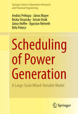 Scheduling of Power Generation: A Large-Scale Mixed-Variable Model