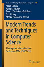 Modern Trends and Techniques in Computer Science: 3rd Computer Science On-line Conference 2014 (CSOC 2014)