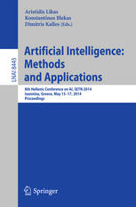 Artificial Intelligence: Methods and Applications: 8th Hellenic Conference on AI, SETN 2014, Ioannina, Greece, May 15-17, 2014. Proceedings