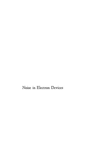 Noise in electron devices
