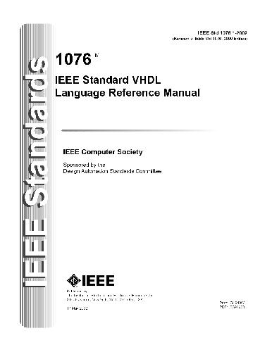 1076-2002 IEEE Standard VHDL Language Reference Manual