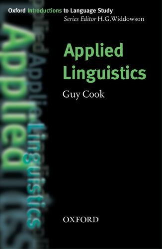 Applied Linguistics (Oxford Introduction to Language Study ELT)