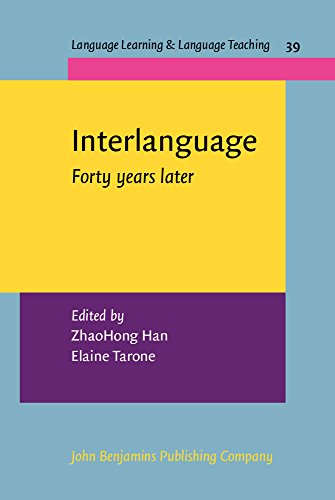 Interlanguage: Forty years later