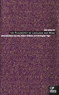 New Essays in the Philosophy of Language and Mind (Canadian Journal of Philosophy)
