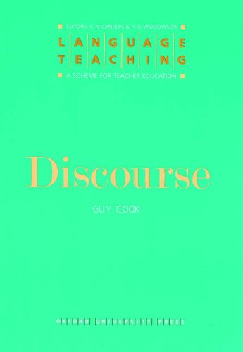 Discourse (Language Teaching: A Scheme for Teacher Education)
