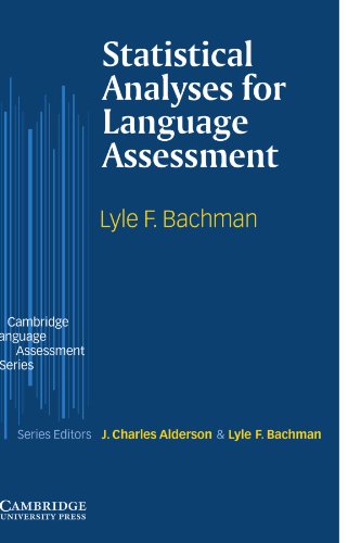 Statistical Analyses for Language Assessment (Cambridge Language Assessment)