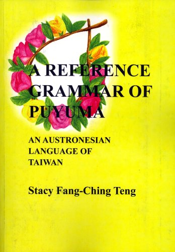 A reference grammar of Puyuma, an Austronesian language of Taiwan