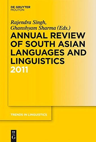 Annual Review of South Asian Languages and Linguistics, 2011