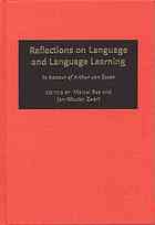 Reflections on language and language learning : in honour of Arthur van Essen