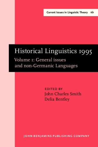 Historical Linguistics 1995: Selected Papers from the 12th International Conference on Historical Linguistics, Manchester, August 1995, Volume 1: Gene