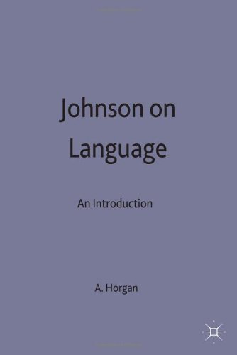 Johnson on Language: An Introduction