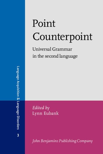 Point Counterpoint: Universal Grammar in the second language