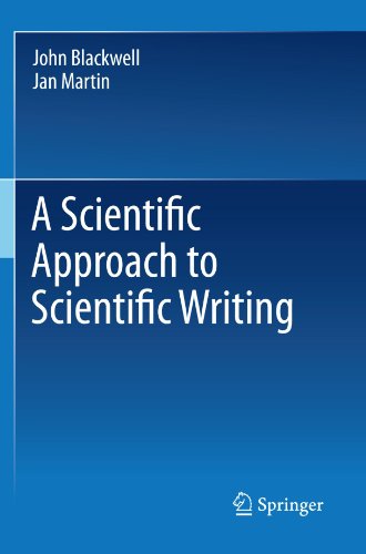A scientific approach to scientific writing