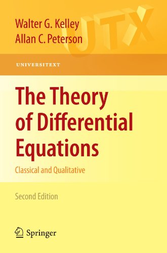 The theory of differential equations: Classical and qualitative