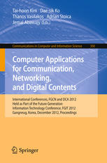 Computer Applications for Communication, Networking, and Digital Contents: International Conferences, FGCN and DCA 2012, Held as Part of the Future Ge