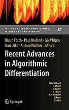 Recent Advances in Algorithmic Differentiation
