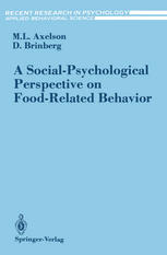 A Social-Psychological Perspective on Food-Related Behavior