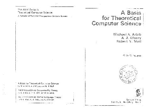 A basis for theoretical computer science
