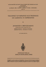 The Effect of Repeated Electroshock on Learning in Depressives