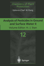 Analysis of Pesticides in Ground and Surface Water II: Latest Developments and State-of-the-Art of Multiple Residue Methods
