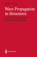 Wave Propagation in Structures: An FFT-Based Spectral Analysis Methodology