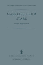 Mass Loss from Stars: Proceedings of the Second Trieste Colloquium on Astrophysics, 12–17 September, 1968