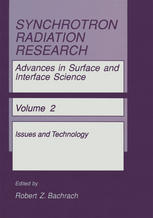 Synchrotron Radiation Research: Advances in Surface and Interface Science