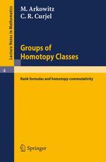 Groups of Homotopy Classes: Rank formulas and homotopy-commutativity