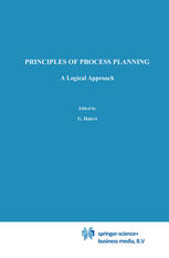 Principles of Process Planning: A logical approach