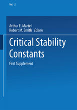 Critical Stability Constants: First Supplement