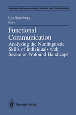 Functional Communication: Analyzing the Nonlinguistic Skills of Individuals with Severe or Profound Handicaps