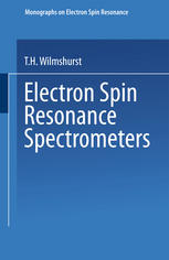 Electron Spin Resonance Spectrometers